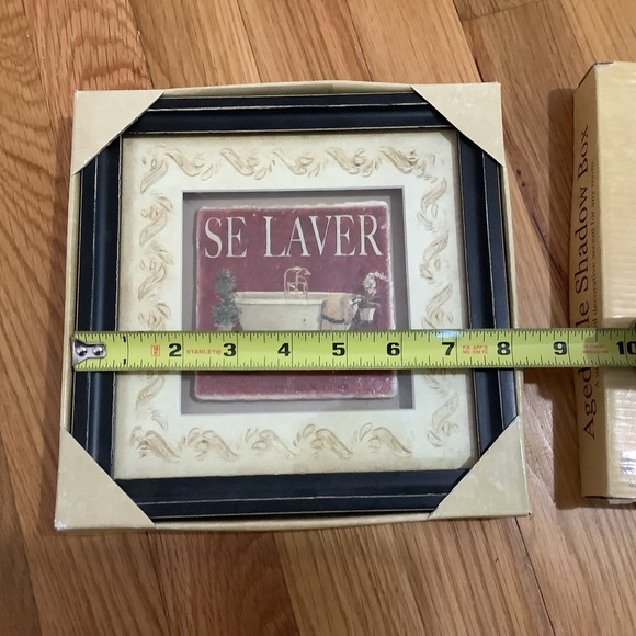 Aged Tile Shadow Box - Picture 2 of 6